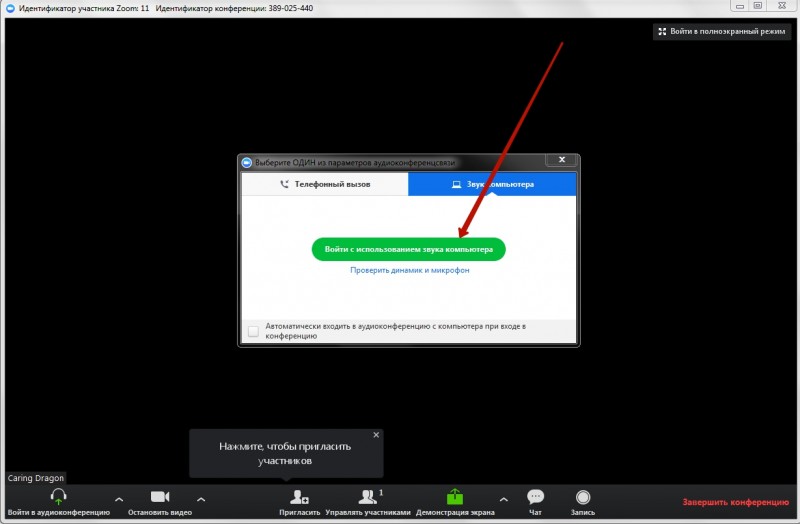 Как в зуме включить звук. Включение звука в Zoom. Войти с использованием звука компьютера. Подключить звук в зуме. Подключить звук в Zoom.