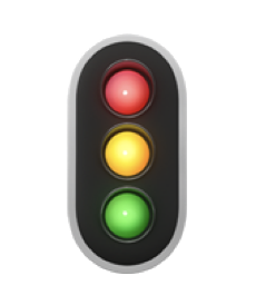 vertical traffic light